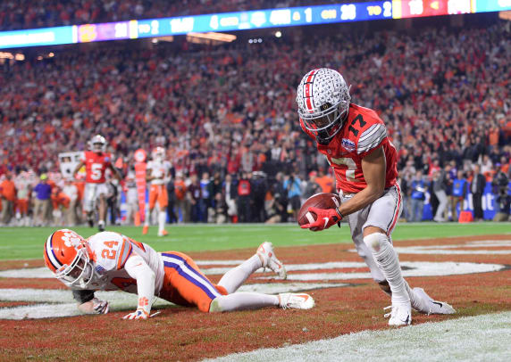 Chris Olave scores against Clemson